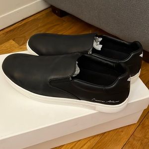 rit Efficiënt Zegevieren Emporio Armani | Shoes | Brand New Emporio Armani Slip On Sneakers Size |  Poshmark